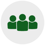 Volunteer committee member icon